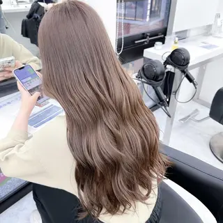 カラー ぷる艶🫧🎀透明感 /シアター福岡店のヘアスタイル