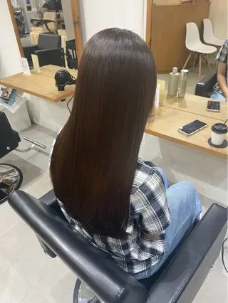 ロング 🦋‪酸性ストレート 艶髪 RISA🦋‪のヘアスタイル