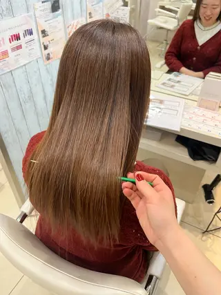 ロング カラー 🤎ベージュカラー/ 髪質改善/山岸🤎のヘアスタイル