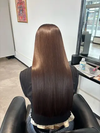 ロング カラー JILL    hair所属・maki💖 暖色カラーのヘアスタイル