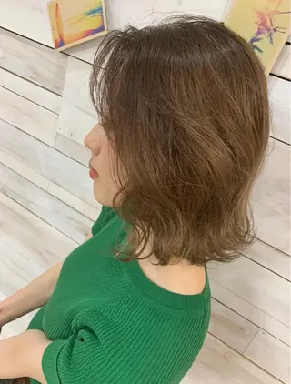 ミディアム attrait店長/ 柿本理沙のヘアスタイル
