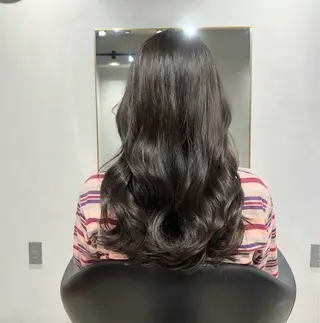 ロング カラー akane/ボブ /オリーブ/ブラウンのヘアスタイル