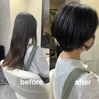 ショート カラー 🌟ayame🌟 Futabaのヘアスタイル