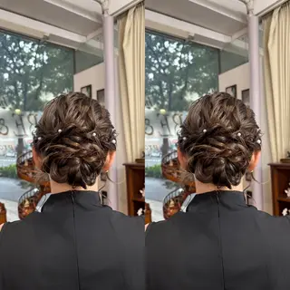 ロング ヘアアレンジ ☻モエカ/ハイトーン アレンジ☻のヘアスタイル