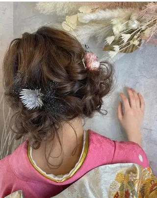 ヘアアレンジ 《カメレオン》 西田美輝のヘアスタイル