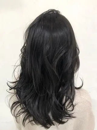 カラー RINA 🩵のヘアスタイル