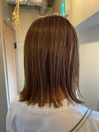 ミディアム カラー ⛲️every 🌼 平子 歩美 ☺︎のヘアスタイル