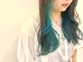 ロング 美髪改善・ストレート 🌿エクステ/カンジのヘアスタイル