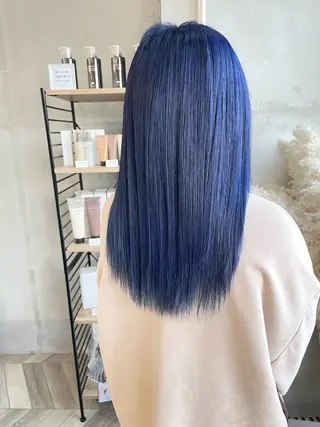 ロング カラー 三谷 浩也のヘアスタイル