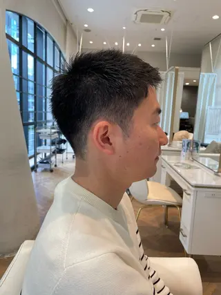 メンズ ELLE salon サエのヘアスタイル