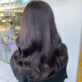 ロング カット/艶カラー🎨 平間千賀のヘアスタイル