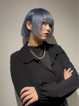 ミディアム カラー TOTA 唯一無二カラーのヘアスタイル