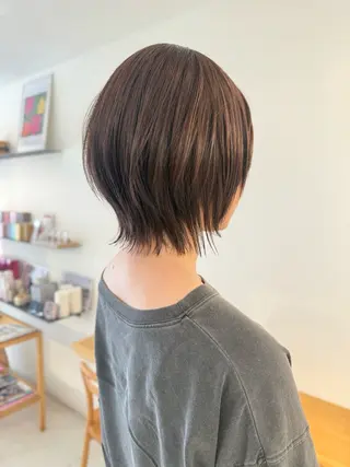 ショート カラー 安永 涼のヘアスタイル