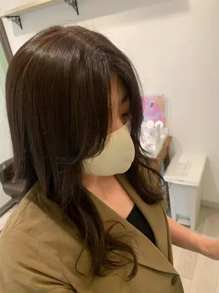 ロング mono.所属・南茨/ヘッドスパ /カット/momoのヘアスタイル