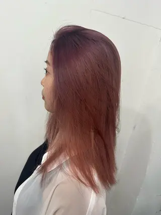 カラー DANY🦋名駅✂︎ 艶髪/透明感カラーのヘアスタイル
