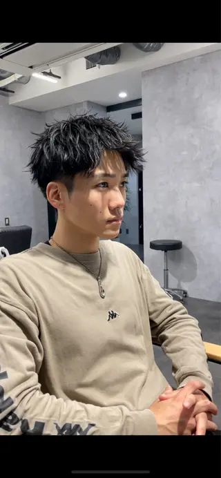 ショート メンズ 江田 悠真のヘアスタイル