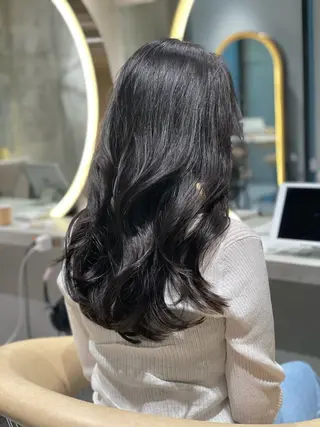 ロング カラー 《髪質改善✖️オリー ブ🧸》小嶋拓也のヘアスタイル