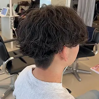 パーマ メンズ CYAN by acoron .池袋所属・メンズパーマ職人 ユキハシのヘアスタイル