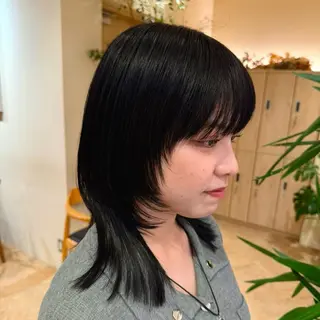 ミディアム TRICCA SHIBUYA所属・ショート･ボブ / ミク💞のヘアスタイル