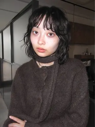 ミディアム YUUKI🧚🏾 /レイヤーのヘアスタイル