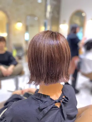 ショート カラー 坂井 茅聖のヘアスタイル