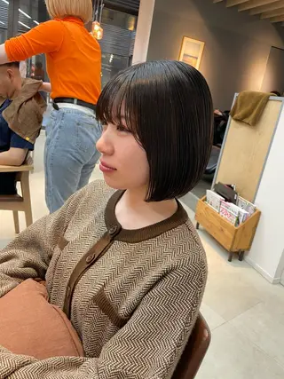 ショート mee.表参道所属・ボブ/ショート /パーマ/shinのヘアスタイル