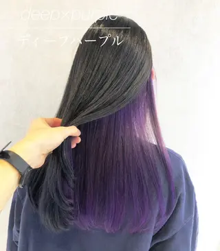 セミロング カラー シールエクステ/渋谷 /ギャル/LIALAのヘアスタイル