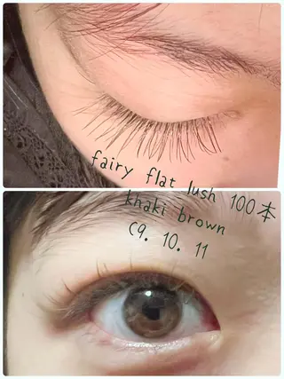 マツエク・マツパ eyelist Asamiのマツエク・マツパデザイン