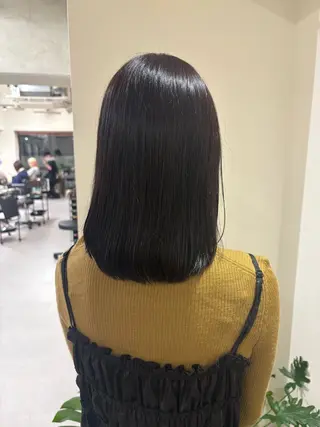 セミロング natsuki /HUI 金山のヘアスタイル