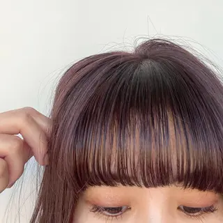 ミディアム カラー shiori/暖色/ レイヤー/似合わせのヘアスタイル