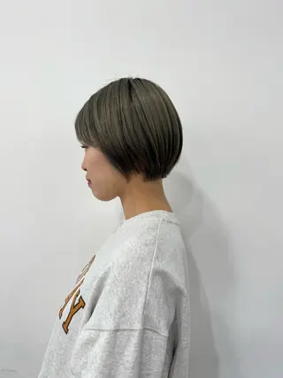 ショート 🌻名古屋🌻 🫧ハイトーン🫧のヘアスタイル