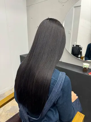 ロング ユイ 別府ですのヘアスタイル