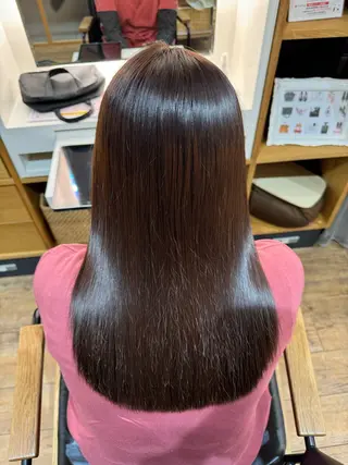 セミロング 南 怜奈のヘアスタイル