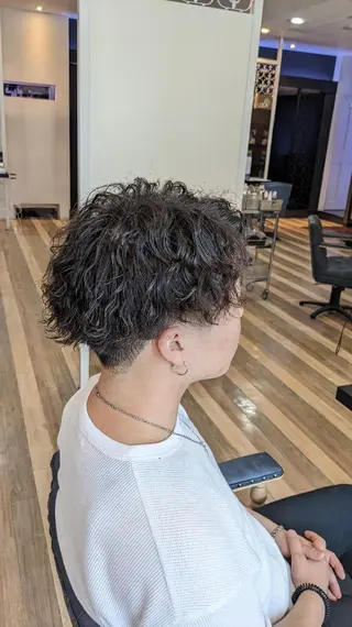 パーマ メンズ Russo(ルッソ)所属・こにし/蒲生四丁目 /髪質改善/スパのヘアスタイル