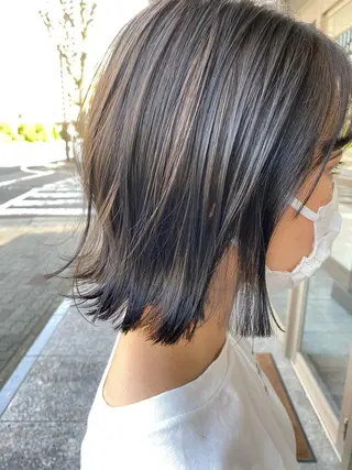 ショート カラー 日比 貴大/ minim hairのヘアスタイル