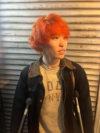 ショート 百瀬夢斗 カラーモデル募集✨のヘアスタイル
