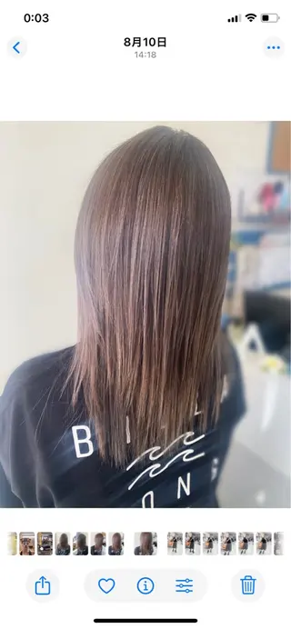 ロング カラー beauty salon friend所属・安谷屋 南月のヘアスタイル