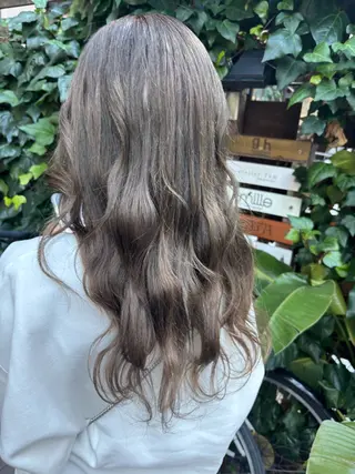 ロング 🤍Nozomi/ オリーブカラー🌿のヘアスタイル