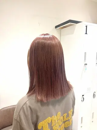 ミディアム カラー ☘️新宿 新井彩斗☘️のヘアスタイル
