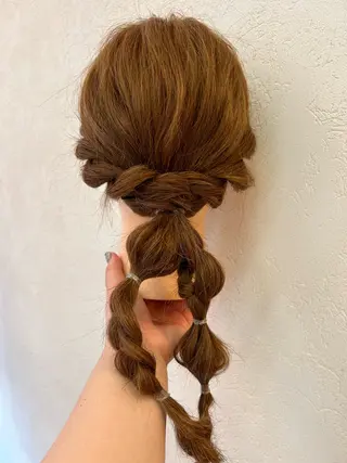 ロング 高野衣里捺 アイサロンANCILのマツエク・マツパデザイン