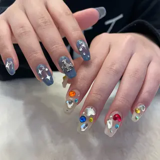 ネイル Sea  nail by emaのネイルデザイン