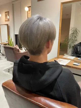 メンズ 前田 夏季のヘアスタイル