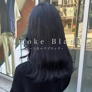 カラー 🦋重くない暗髪🦋 Hana🦋のヘアスタイル