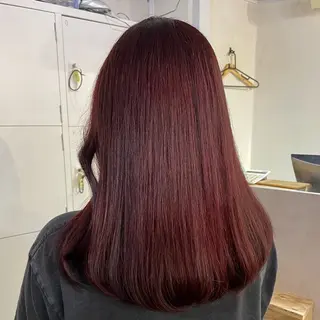 ロング カラー ふかたさや🌟 艶感カラー🌟のヘアスタイル