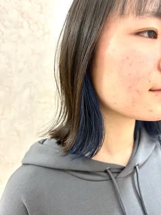 ミディアム レイヤー/ウルフ/ /奈良/ RIHOのヘアスタイル