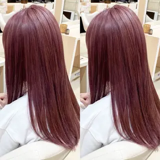 ロング カラー ✨髪質改善艶カラー/ レイヤー/アツトのヘアスタイル