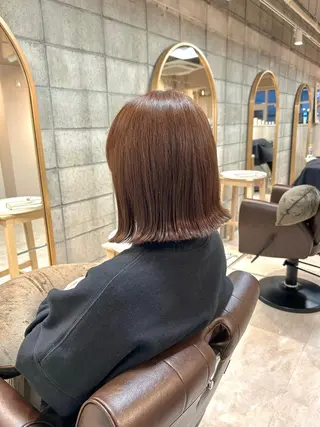 ミディアム カラー . mizuki .のヘアスタイル