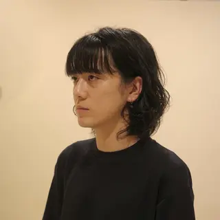 メンズ 韓国ヘア/髪質改善/ レイヤー/ブラウンのヘアスタイル