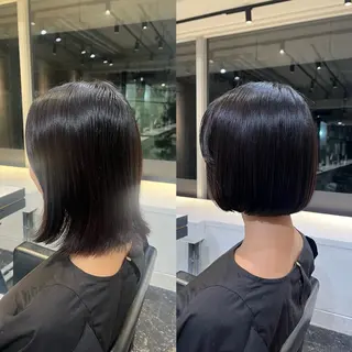 ショート ENORE銀座店所属・👑髪質改善/ カット👑拓海のヘアスタイル