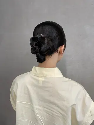 ロング ヘアアレンジ mina 🌷のヘアスタイル